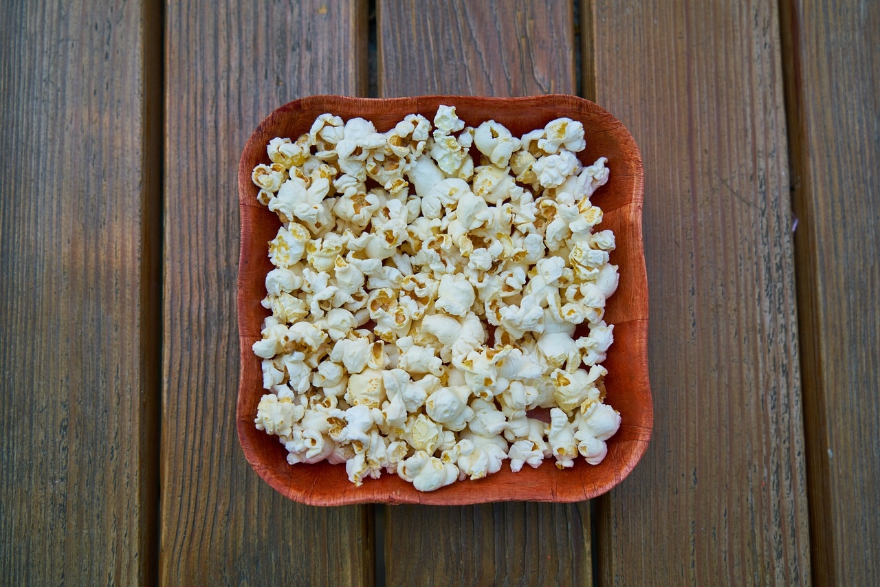 popcorn do mikrofali bez mikrofali