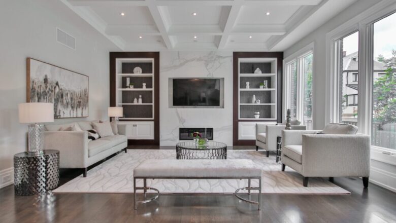 Jak optycznie powiększyć salon?